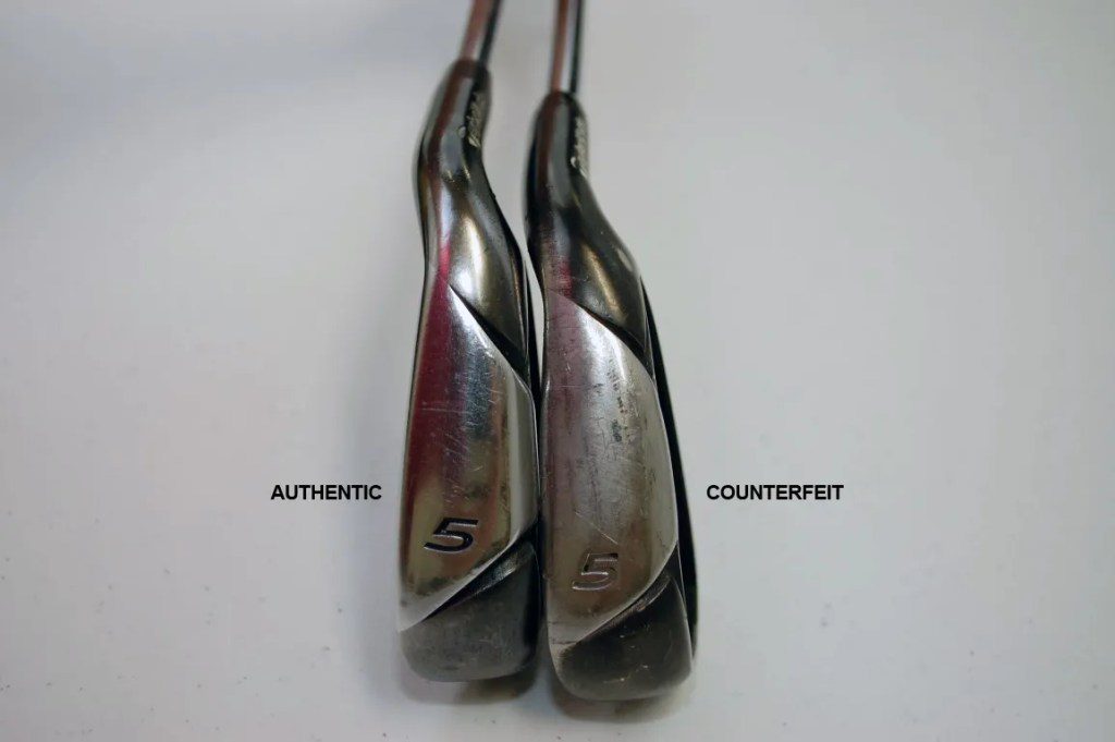 Counterfeit Taylormade Burner 2.0 Iron Set
