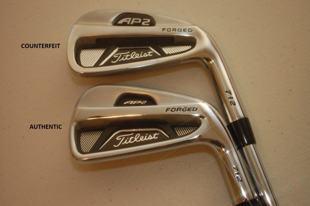 Counterfeit Titleist AP2 712 Iron