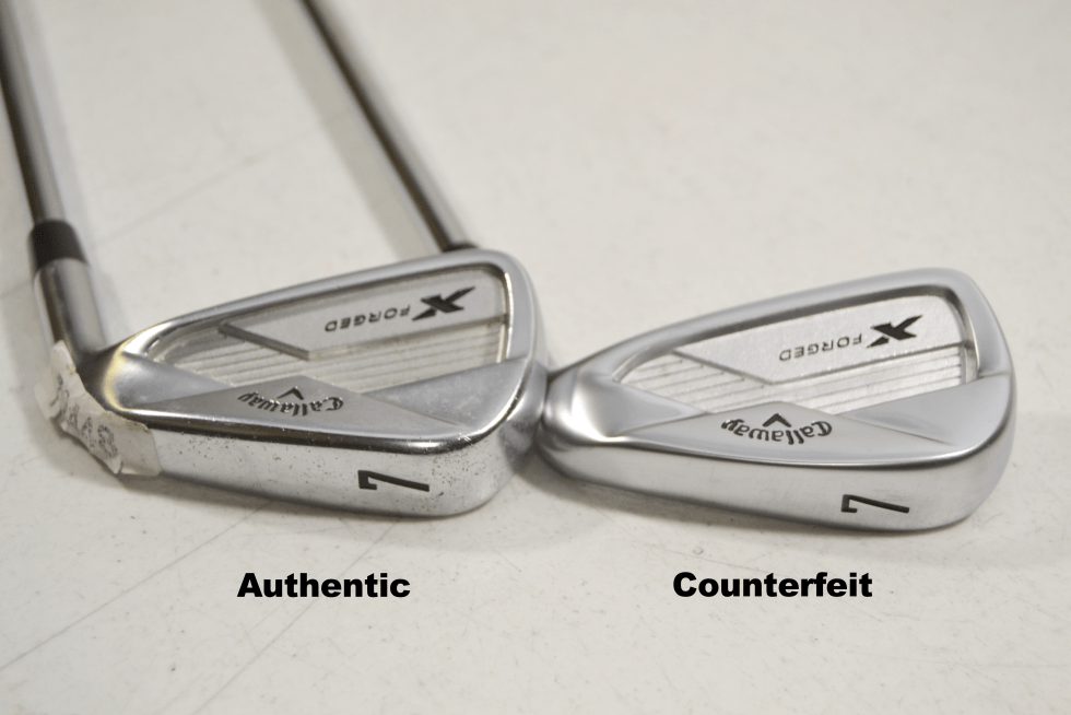 Counterfeit Callaway X Forged 2018 Iron Set 4 Counterfeit Callaway X Forged 2018 Iron Set
