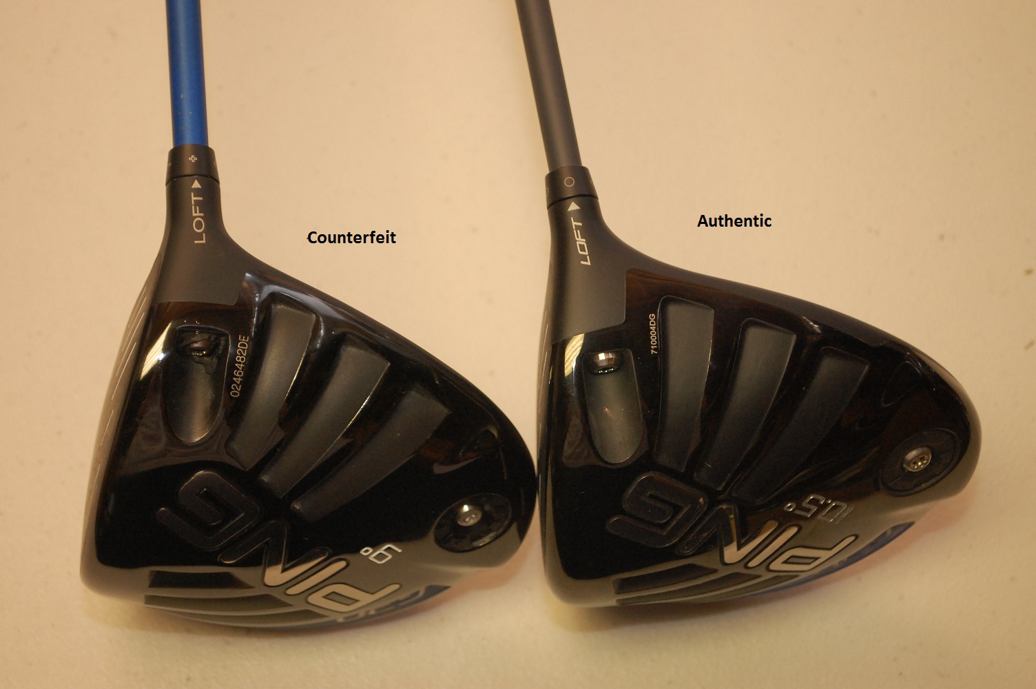 Golf Club Brokers Blog Counterfeit Ping G30 Driver Compared To Golf Club Brokers Blog Counterfeit Ping G30 Driver Compared To
