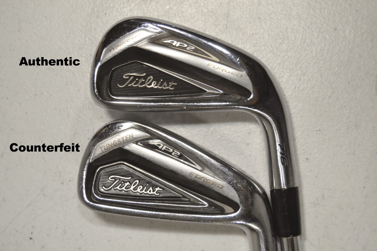 Counterfeit Titleist 716 AP2 Iron Set 1 Counterfeit Titleist 716 AP2 Iron Set
