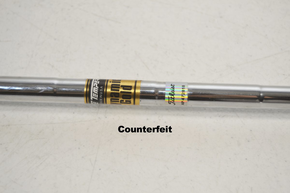 Counterfeit Titleist 716 AP2 Iron Set Counterfeit Titleist 716 AP2 Iron Set